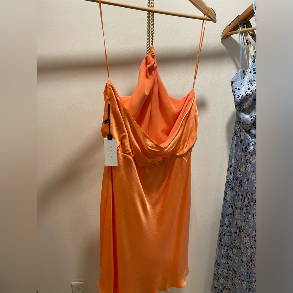 Astr Orange Mini Dress - Picture 5 of 7